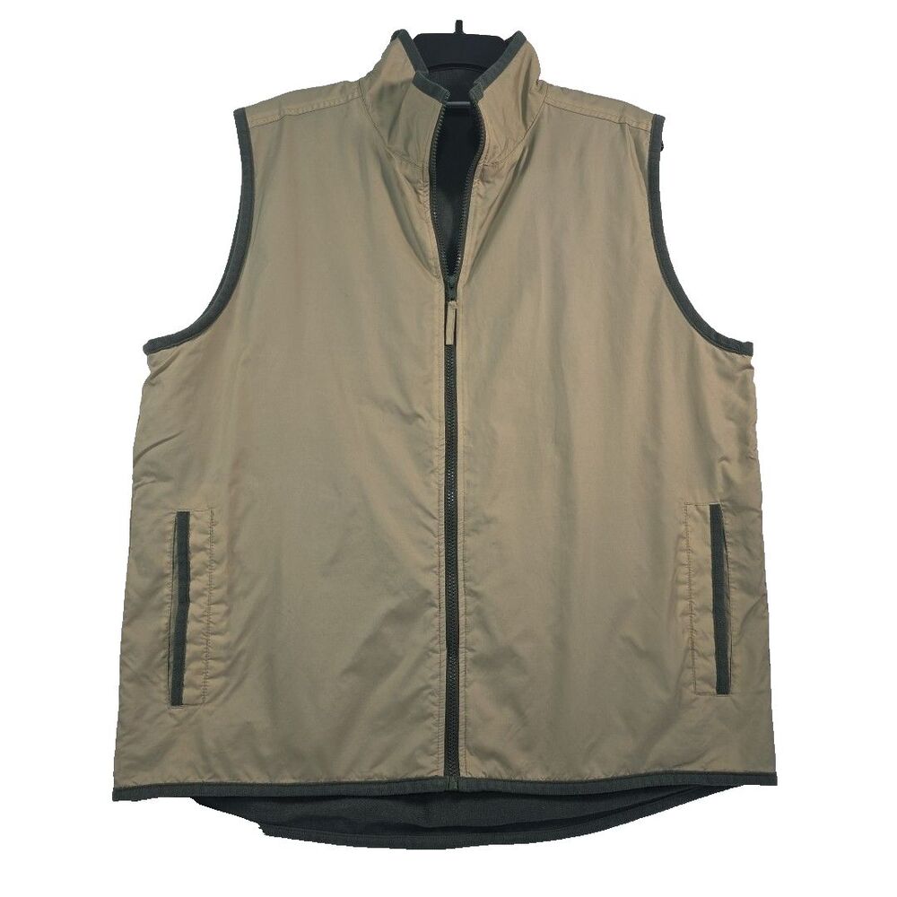 Vintage Pro Spirit Wind Breaker Vest Full Zip Men's Size Large Made in Russia